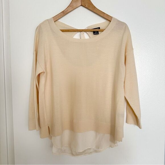 Club Monaco Pullover Wool SilK Blend Sweater - Picture 2 of 7